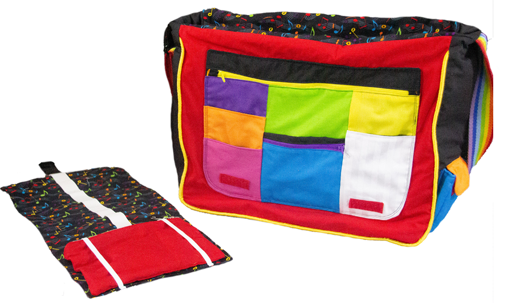 Both bags open